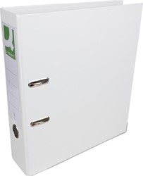 Q-CONNECT ordner, voor ft A4, volledig uit PP, rug van 8 cm, wit