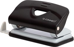 Q-CONNECT Light Duty perforateur, métal, 10 feuilles, noir