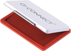 Q-CONNECT tampon encreur, ft 90 x 55 mm, rouge