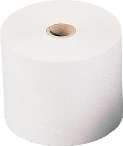 Q-CONNECT bobine thermique, 46 g, ft 80 mm, diamètre +/- 55 mm, mandrin 12 mm, longueur 50 m, 10 pièces