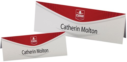 AVERY Cartes de nom imprimables 20 feuilles, 20 pièces (ft 210 x 60 mm)