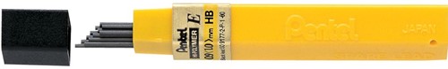 Pentel mines, 0,9 mm, HB, étui de 12 piècess