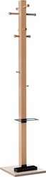 Paperflow Portemanteau Easycloth model B, en bois, noir