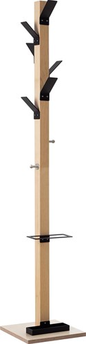 Paperflow Portemanteau Easycloth model A, en bois, noir-2