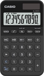 Casio zakrekenmachine SL-310YC, zwart