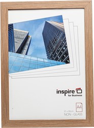 Hampton cadre de photo Sorbonne, en 2 cm MDF, effet chêne, A4