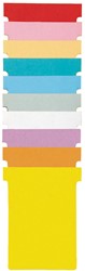 Nobo T-planbordkaarten index 4, ft 180 x 124 mm, oranje