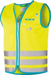 Wowow Crazy Monster Jacket gilet de sécurité, jaune, M (enfant)