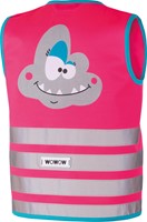 Wowow Crazy Monster Jacket gilet de sécurité, rose, L (enfant)-2