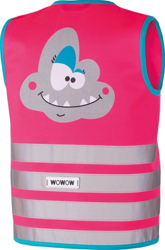 Wowow Crazy Monster Jacket fluohesje, roze, L (kind)-2