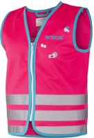 Wowow Crazy Monster Jacket fluohesje, roze, L (kind)