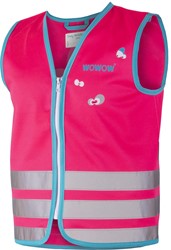 Wowow Crazy Monster Jacket fluohesje, roze, L (kind)
