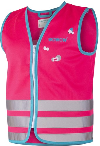 Wowow Crazy Monster Jacket gilet de sécurité, rose, L (enfant)