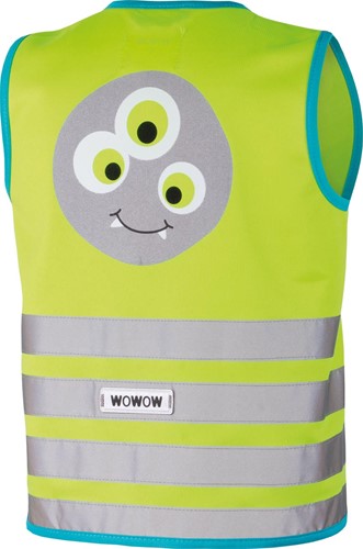 Wowow Crazy Monster Jacket gilet de sécurité, vert, M (enfant)-2