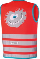 Wowow Crazy Monster Jacket gilet de sécurité, rouge, M (enfant)-2