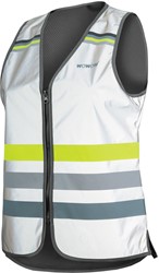 Wowow Lucy Jacket FR gilet de sécurité, gris, S (adulte)
