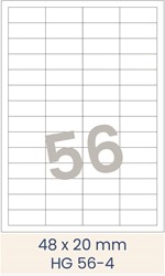 56 Etiket 48x20mm